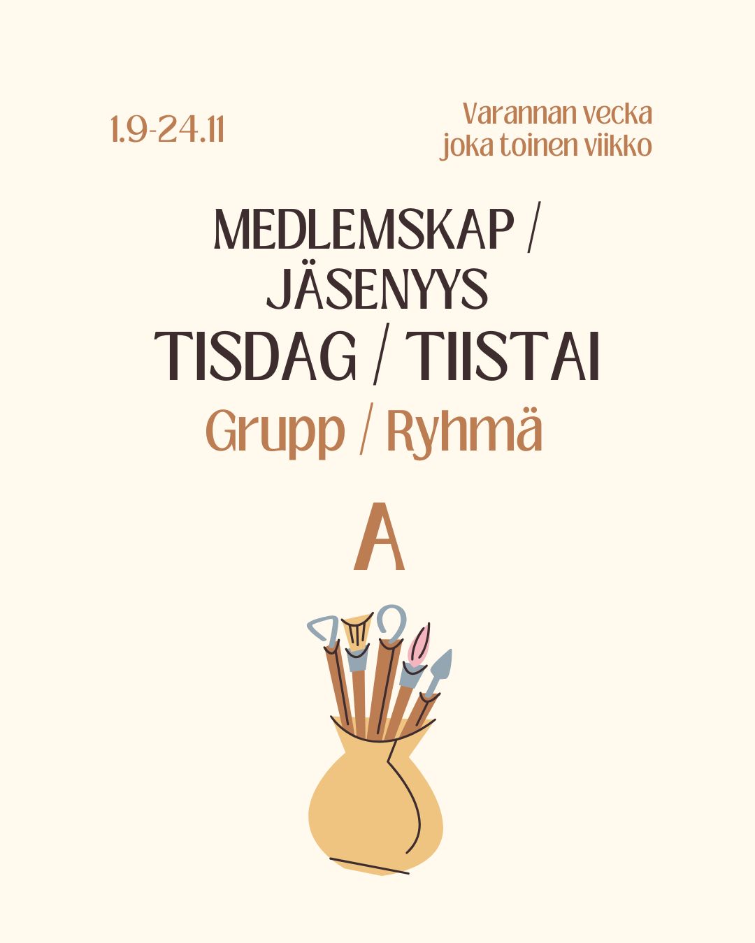 Tisdagskväll kl. 14:00 – 20:00