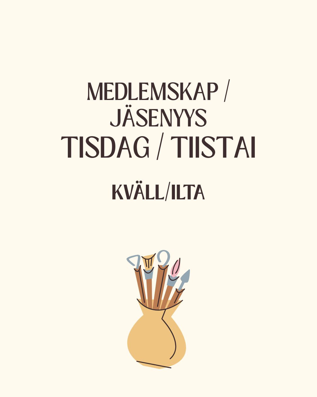 Tisdagskväll kl. 14:00 – 20:00