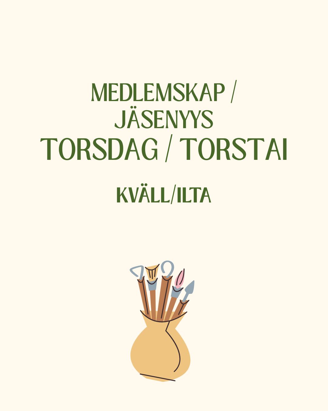 Torsdagskväll kl. 14:00 – 20:00