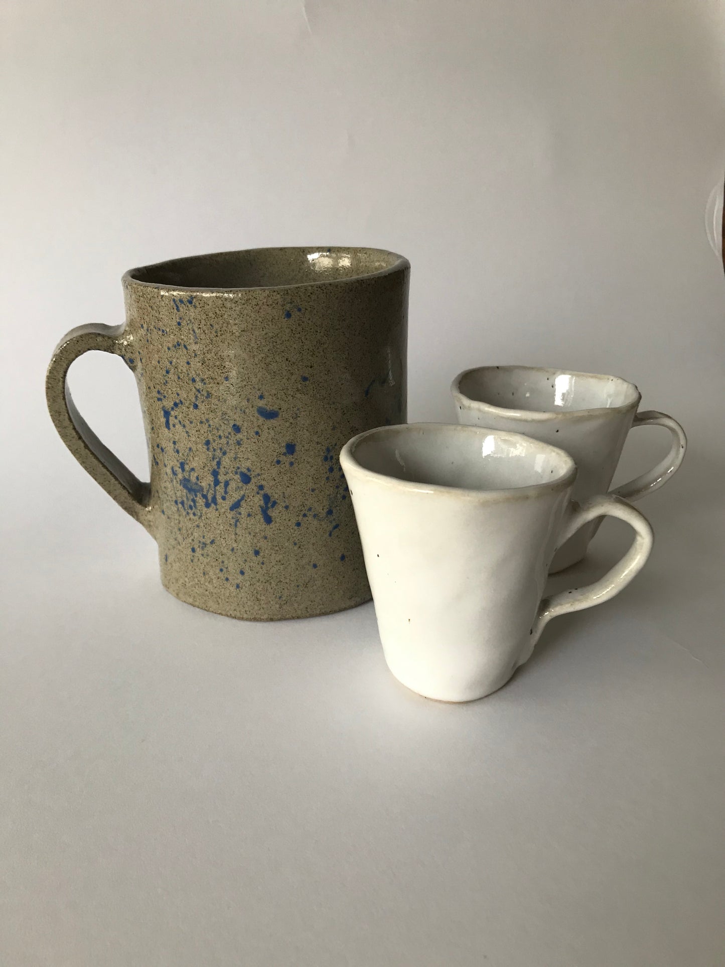 hand- made ceramic cups